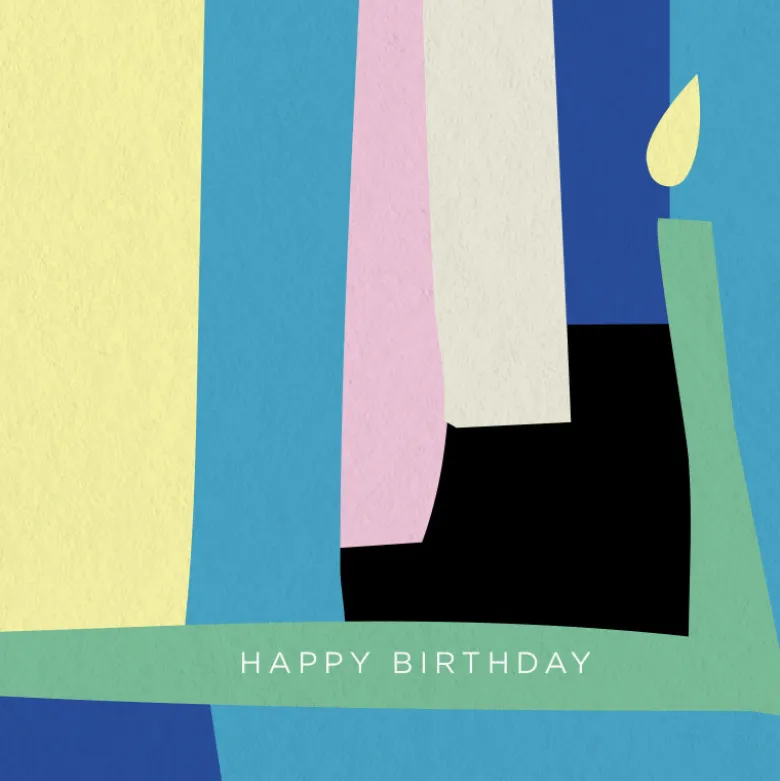 Carte A5 - Happy Birthday Tile
