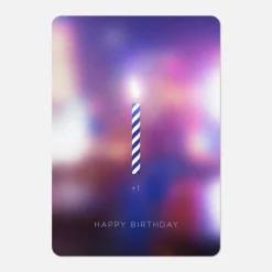 Carte A6 - Happy Birthday Urban