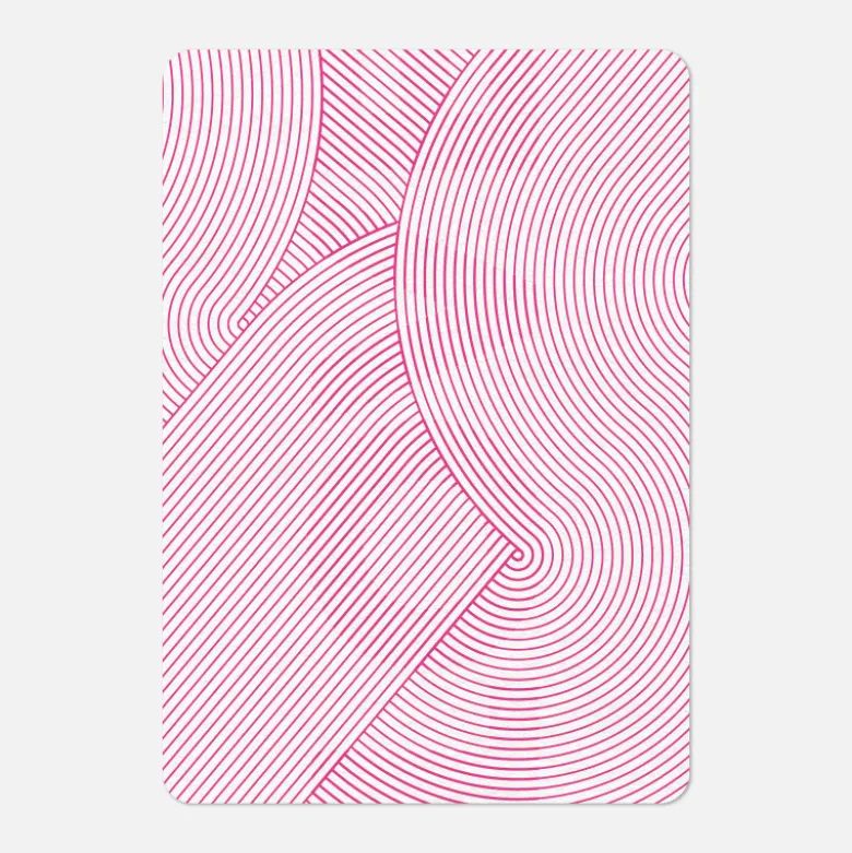 Carte A6 - Love Circuit Rose