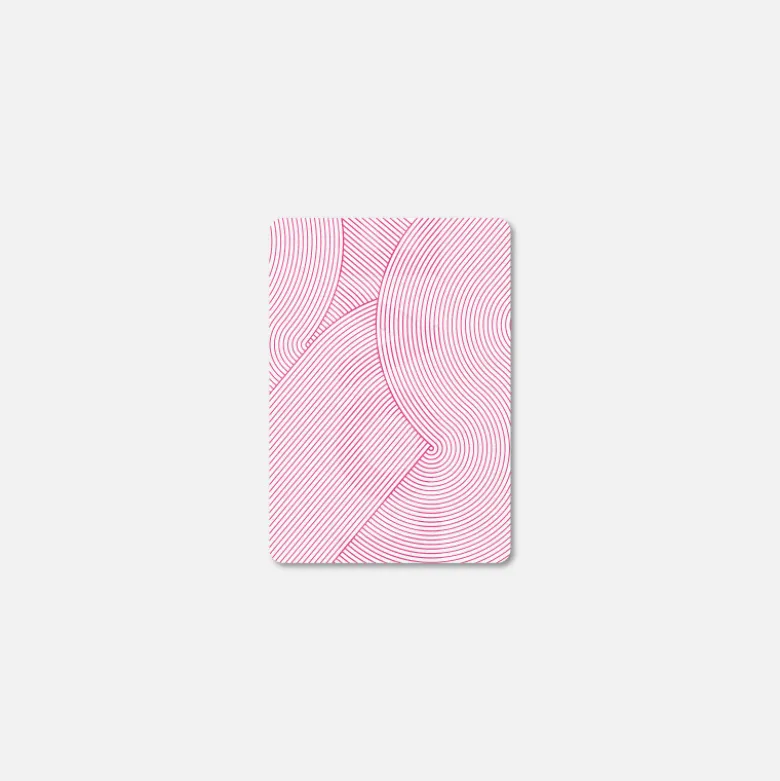 Carte A6 - Love Circuit Rose