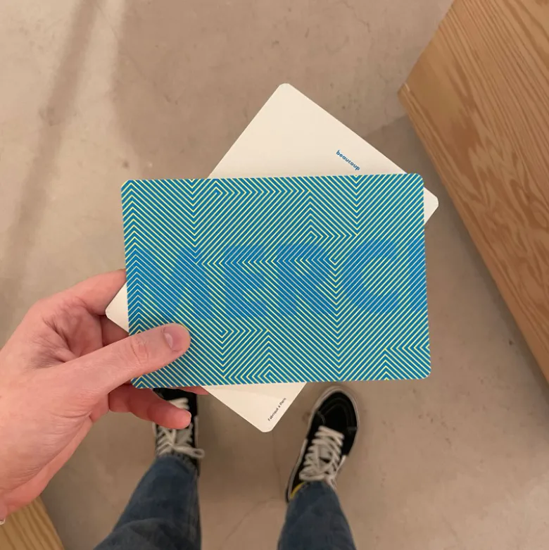 Carte A6 - Merci Cinétique