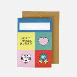 Carte A5 - Merci Thx