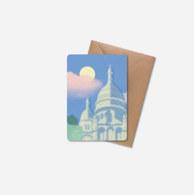 Carte A6 - Sacré Coeur
