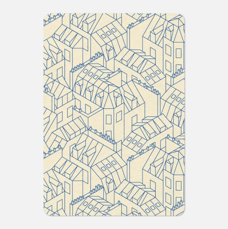 Carte A6 - Toits de Paris Clair
