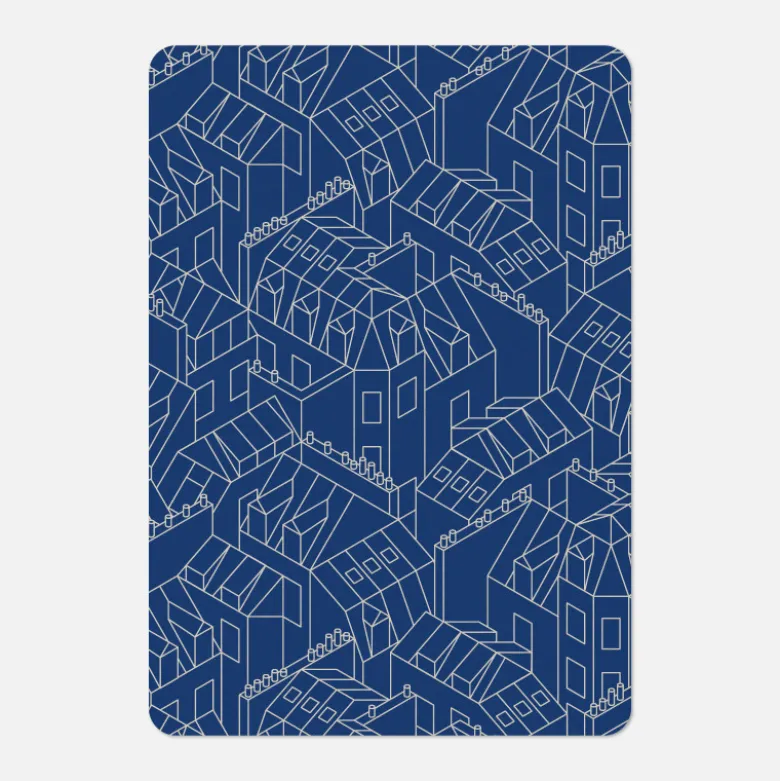 Carte A6 - Toits de Paris Foncé
