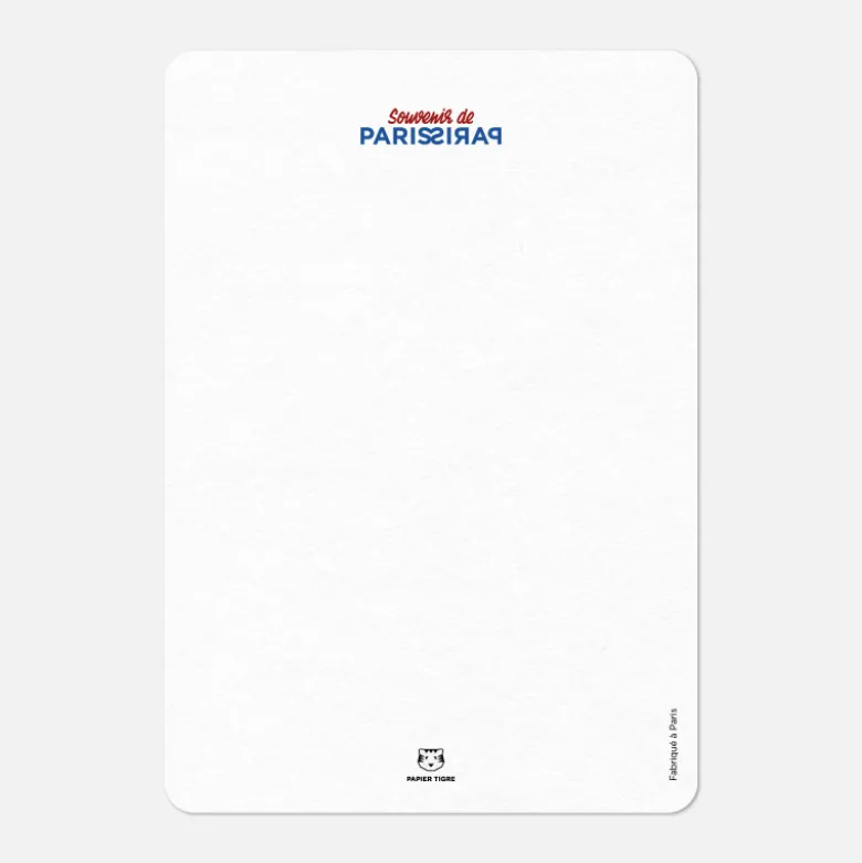 Carte A6 - Toits de Paris Foncé