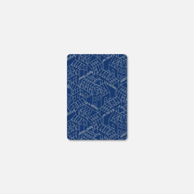 Carte A6 - Toits de Paris Foncé