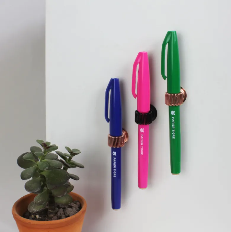 Clip Porte-Stylo Aimanté - Rose Gold
