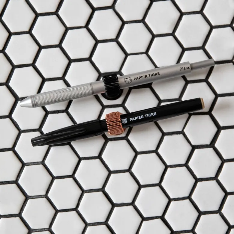 Clip Porte-Stylo Aimanté - Rose Gold