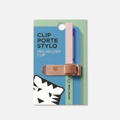 Clip Porte-Stylo - Or Rose