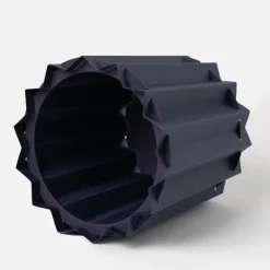 Corbeille Zigzag - Marine