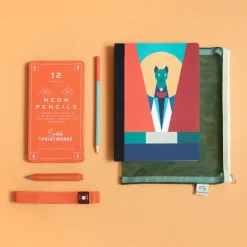 Crayon - Vert/Brique
