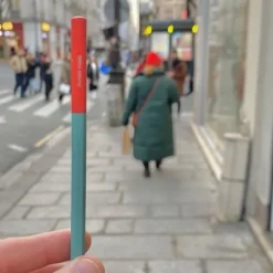 Crayon - Vert/Brique