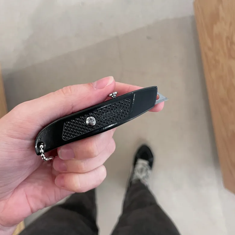 Cutter porte-clés - Noir