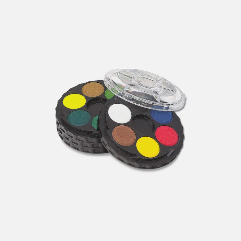 Disques d'aquarelles 24 couleurs