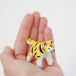 Figurine Tigre Jaune