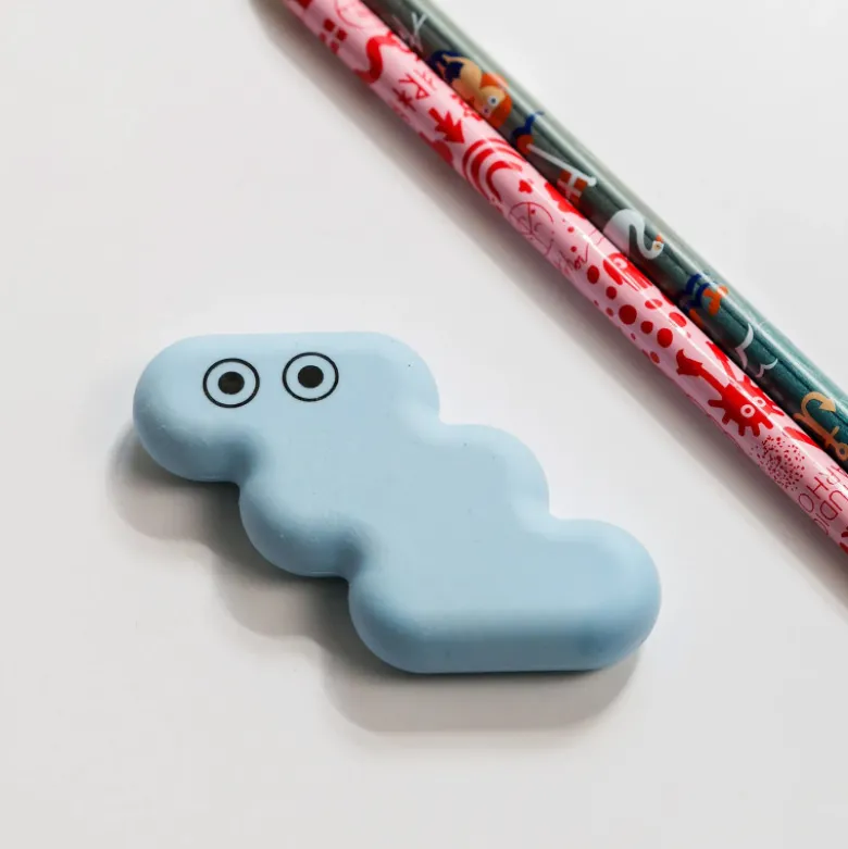Gomme Oop! Bleue