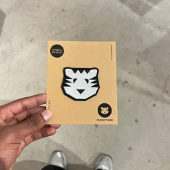 Grand écusson autocollant - Tigre
