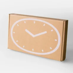 Horloge en papier - Brut