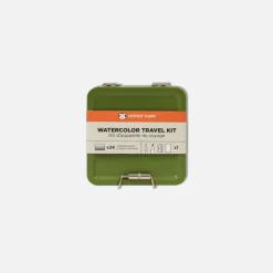 Kit d'aquarelle de voyage - Olive