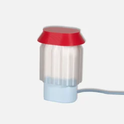 Lampe Nour - Ciel et rouge