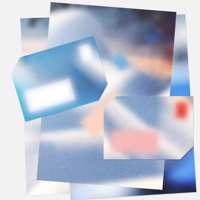 Le Pli Postal - Flou