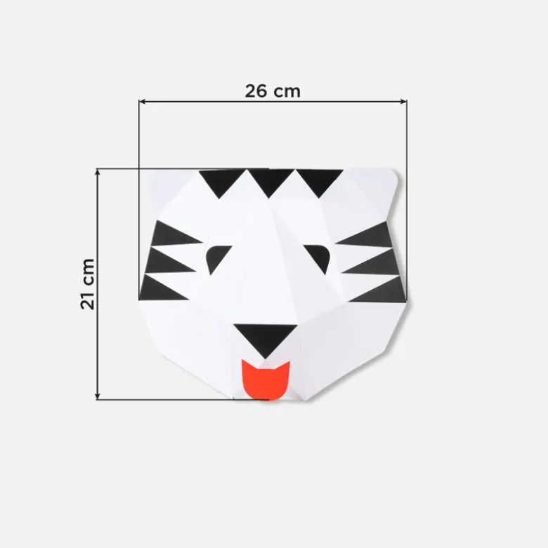 Maquette 3D - Tigre