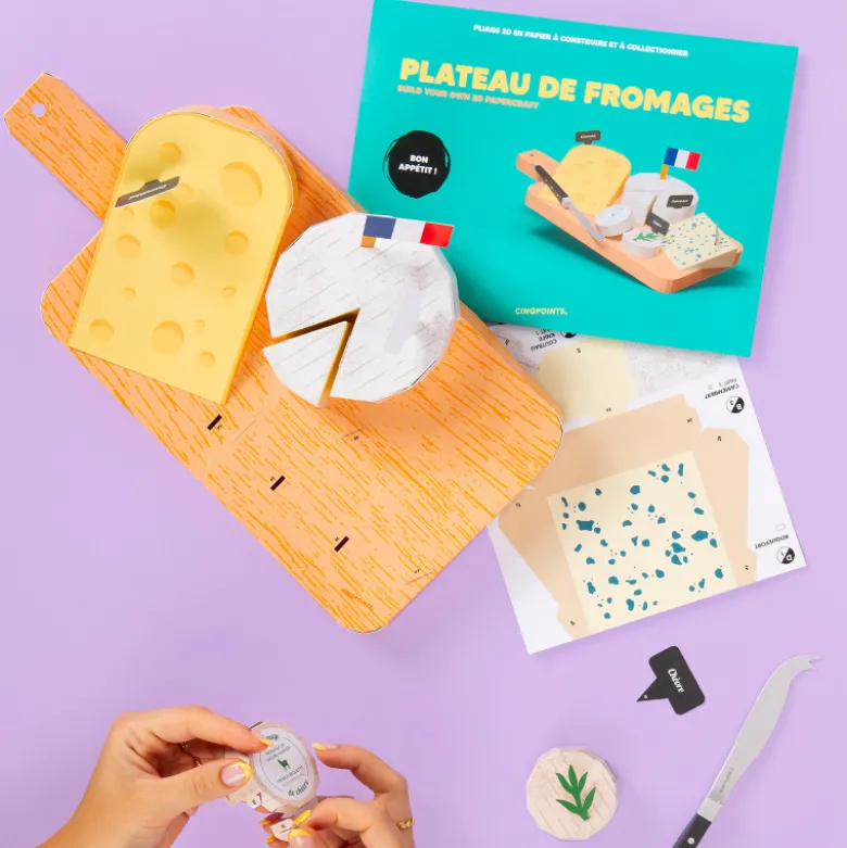 Maquette Plateau de Fromages