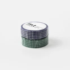 Masking Tape - Quadrillé Bleu