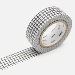 Masking Tape - Quadrillé Noir