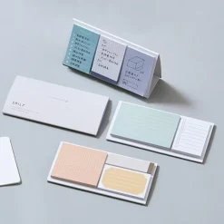 Notes adhésives - Emily - Assortiment Bleu