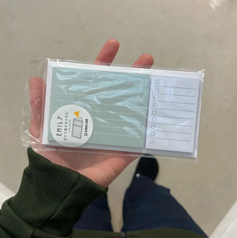 Notes adhésives - Emily - Type Calendrier