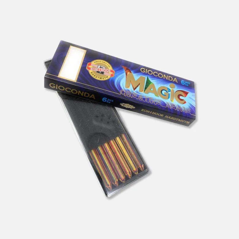 Pack de 6 Mines Multicolores Magic - Koh-I-Noor