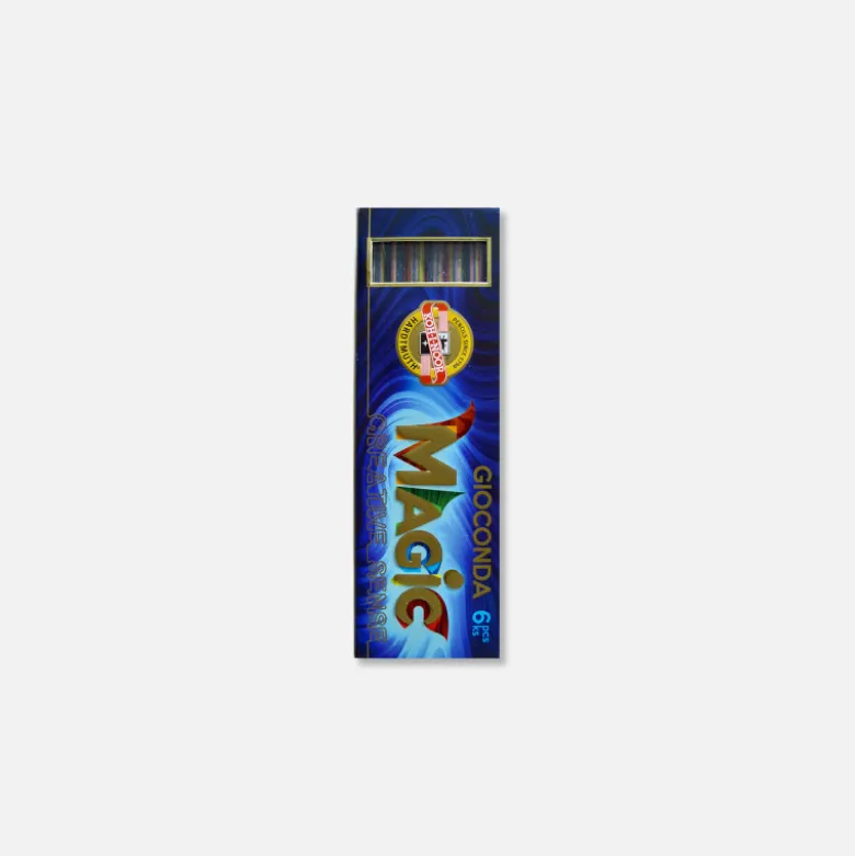 Pack de 6 Mines Multicolores Magic - Koh-I-Noor