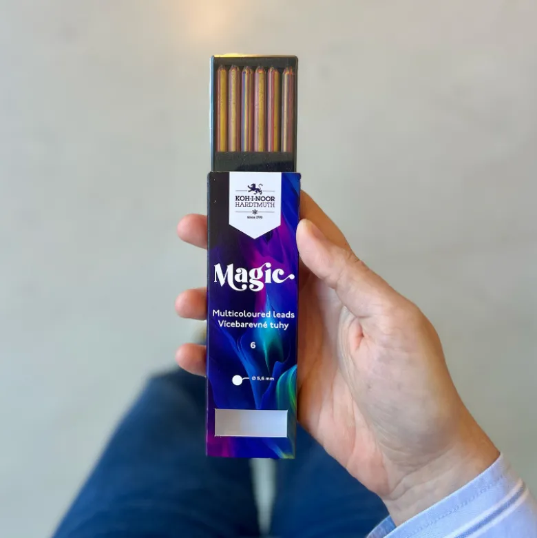 Pack de 6 Mines Multicolores Magic - Koh-I-Noor