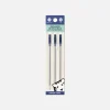 Pack de 3 recharges bleues pour stylo-bille