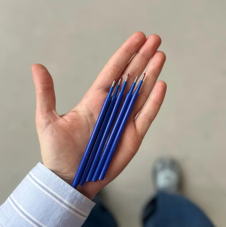 Pack de 5 recharges stylo effaçable Korektor - Bleu Athènes