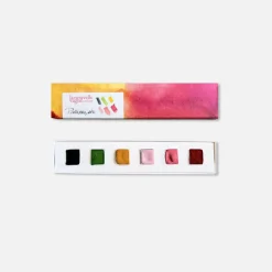 Palette d'aquarelle Pivoine