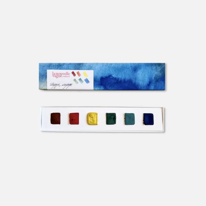 Palette d'aquarelle Voyage, Voyage
