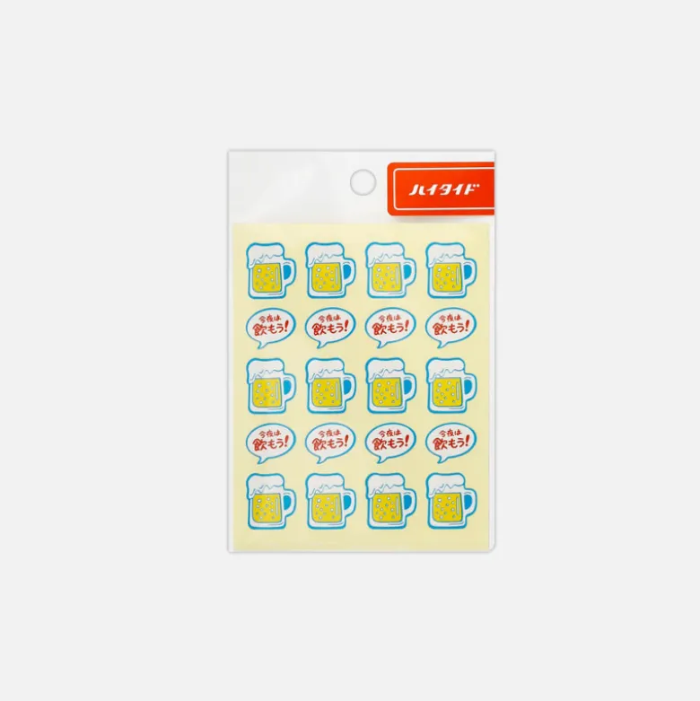 Planche de stickers - Bière