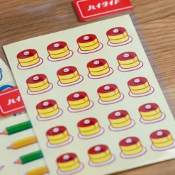 Planche de stickers - Pancakes