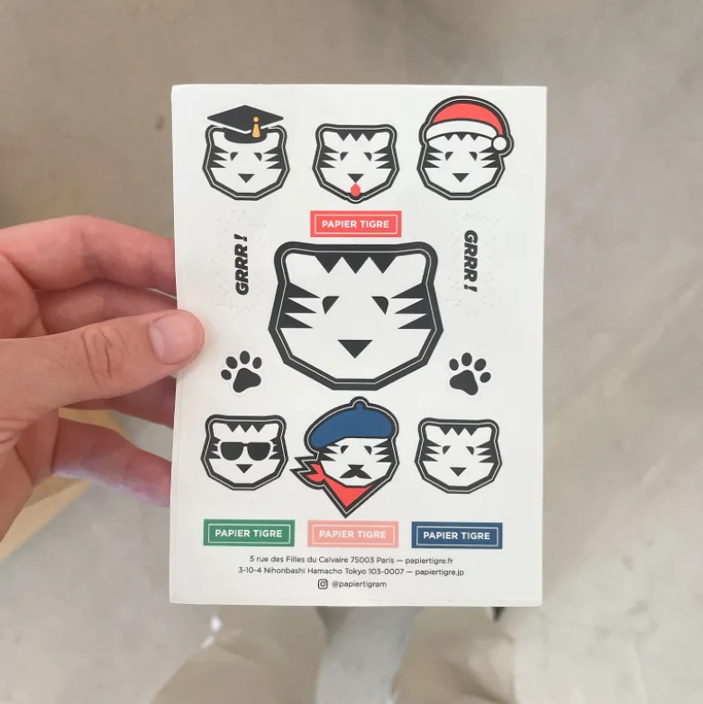 Planche de stickers Small (A6)