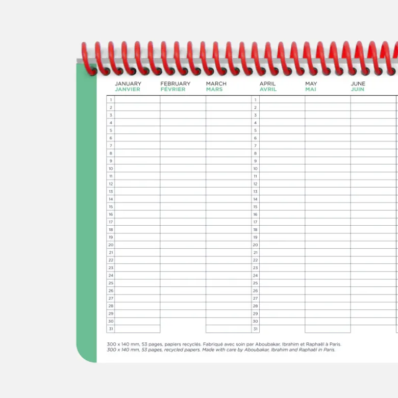 Planning Hebdomadaire - Pool