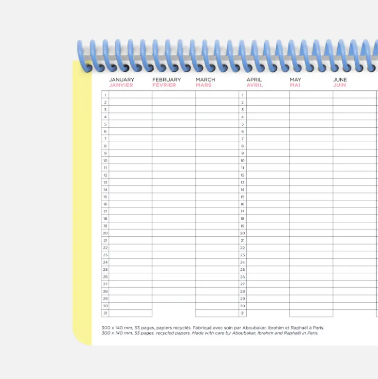 Planning Hebdomadaire - Tile