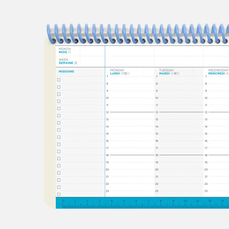 Planning Hebdomadaire - Tile