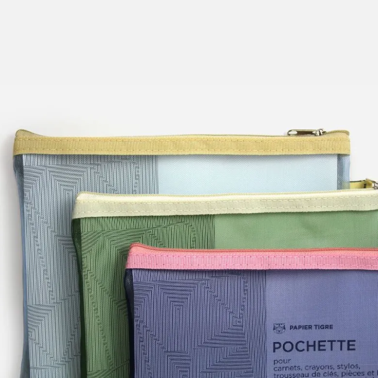 Pochette Mesh M - Indigo
