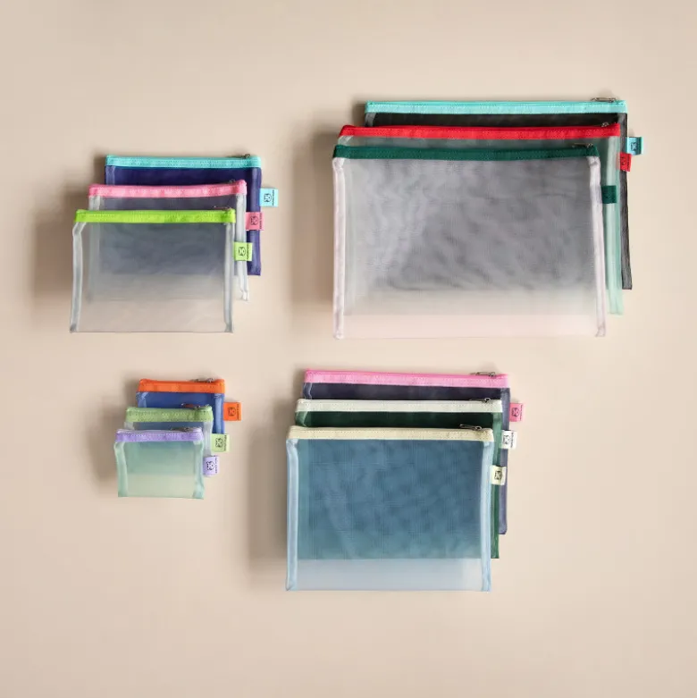 Pochette Mesh M - Indigo