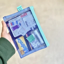 Pochette Mesh S - Aqua
