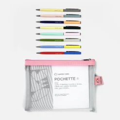 Pochette S et les 8 stylos - Bubblegum