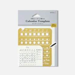 Pochoir Calendrier Midori